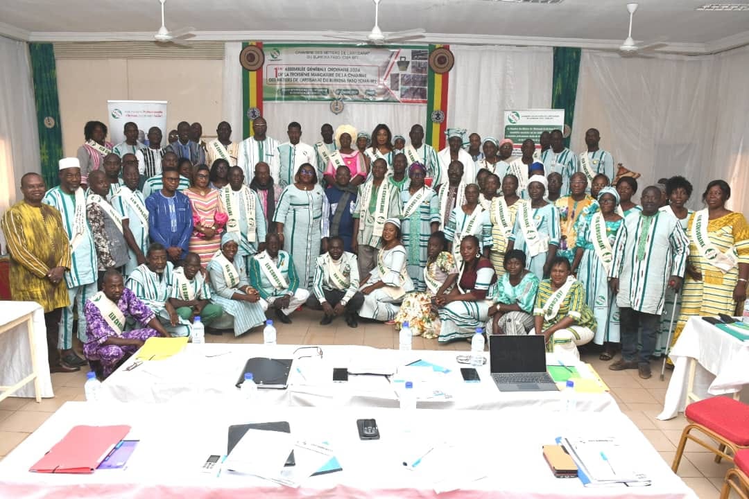 1ère Assemblée Générale ordinaire 2024 de la Troisième mandature de la Chambre des Métiers de l'artisanat du Burkina Faso (CMA-BF)